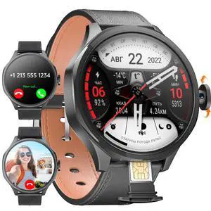 Smart Watch for Men with SIM Card and Camera, Android Smartwatch Phone, 1.73" AMOLED, 180° Rotating Camera,3GB+32GB, Call & Text Without Phone,GPS,Fitness Tracker,Sleep Monitoring (Black) Smart Watch for Men with SIM Card and Camera, Android Smartwatch Phone, 1.73" AMOLED, 180° Rotating Camera,3GB+32GB, Call & Text Without Phone,GPS,Fitness Tracker,Sleep Monitoring (Black)