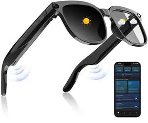 AI Smart Glasses with Camera,800W Camera Glasses for Men and Women,Recording Glasses with Cameras,Replaceable Lenses/Real-Time Translation/Voice Control,Music Playback for Travel/Outdoor/Business AI Smart Glasses with Camera,800W Camera Glasses for Men and Women,Recording Glasses with Cameras,Replaceable Lenses/Real-Time Translation/Voice Control,Music Playback for Travel/Outdoor/Business