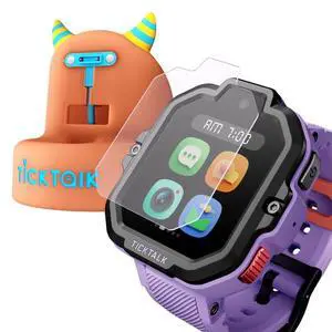 5 Cellular Kids Smart Watch (AT&T's Network) with GPS Tracker & Video Calling, Power Base and Tempered Glass Screen Protectors (2 per Pack) Bundle - Smart Watch for Kids with Parent Apps 5 Cellular Kids Smart Watch (AT&T's Network) with GPS Tracker & Video Calling, Power Base and Tempered Glass Screen Protectors (2 per Pack) Bundle - Smart Watch for Kids with Parent Apps