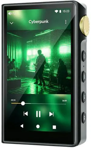 96GB HiFi MP3 Player with Bluetooth and WiFi, Lossless HiFi Audio Player, DSD256/FLAC/ALAC Lossless Format Support, Built-in 64GB Memory, Expandable Up to 512GB 96GB HiFi MP3 Player with Bluetooth and WiFi, Lossless HiFi Audio Player, DSD256/FLAC/ALAC Lossless Format Support, Built-in 64GB Memory, Expandable Up to 512GB