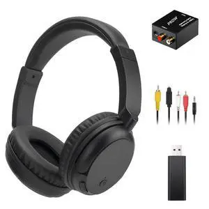 Wireless Headphones for TV, Bluetooth5.3 Over Ear Headphone with RM Radio Function, Lightweight Wireless TV Headset for Seniors, 30Hrs Playtime, No Audio Delay Blutooth Headsets for TV,Phone,Computer Wireless Headphones for TV, Bluetooth5.3 Over Ear Headphone with RM Radio Function, Lightweight Wireless TV Headset for Seniors, 30Hrs Playtime, No Audio Delay Blutooth Headsets for TV,Phone,Computer