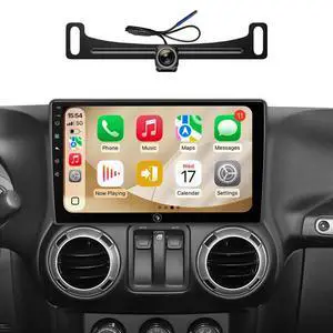 QLED Linux Stereo for Jeep Wrangler JK Dodge Ram 07-18 CarPlay Auto | Fits Ram 09-12, 3-Sec Fast Boot Linux, Sunlight QLED for Open-Top Driving, 1080P Backup Cam, Retains SWC, Plug & Play QLED Linux Stereo for Jeep Wrangler JK Dodge Ram 07-18 CarPlay Auto | Fits Ram 09-12, 3-Sec Fast Boot Linux, Sunlight QLED for Open-Top Driving, 1080P Backup Cam, Retains SWC, Plug & Play