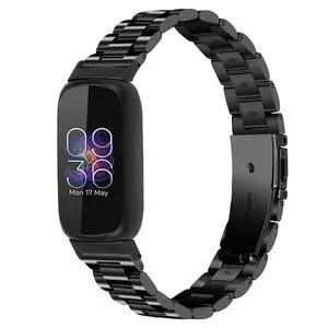 Stainless Steel Band Compatible with Fitbit Inspire 3, Adjustable Metal Watch Bands BraceletsWristband Replacement for Women Men(Black) Stainless Steel Band Compatible with Fitbit Inspire 3, Adjustable Metal Watch Bands BraceletsWristband Replacement for Women Men(Black)