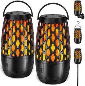Upgraded Outdoor Bluetooth Speakers Waterproof Patio, Outdoor Speakers with Light, Multi-Speaker Auto-Sync Up to 100 Speaker, BT 5.3 HD Surround Sound, Cool Tech Gadget Gifts for Men (2 Pack) Upgraded Outdoor Bluetooth Speakers Waterproof Patio, Outdoor Speakers with Light, Multi-Speaker Auto-Sync Up to 100 Speaker, BT 5.3 HD Surround Sound, Cool Tech Gadget Gifts for Men (2 Pack)