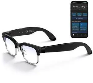 AI Smart Glasses with 8MP Camera, 1080P Video & HD Photo, Bluetooth Audio, AI Voice Assistant, Real-Time Translation, Object Recognition, Noise-Cancel Calls, Music, Photochromic Lenses AI Smart Glasses with 8MP Camera, 1080P Video & HD Photo, Bluetooth Audio, AI Voice Assistant, Real-Time Translation, Object Recognition, Noise-Cancel Calls, Music, Photochromic Lenses