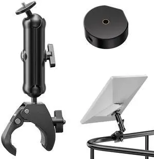 Starlink Mini Clamp Mount 2025 for Original Pipe Adapter | Starlink Mini 2025 Version Only, Heavy-Duty Clamp Mount, Fits 2025 Pipe Adapter, No-Drill Install, Pole, RV & Outdoor Starlink Mini Clamp Mount 2025 for Original Pipe Adapter | Starlink Mini 2025 Version Only, Heavy-Duty Clamp Mount, Fits 2025 Pipe Adapter, No-Drill Install, Pole, RV & Outdoor