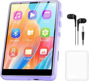 128GB MP3 Player with Bluetooth 5.4, 2.4" Portable HiFi Music Player with FM Radio/HD Speaker/E-Book, Digital Music Player Earphones Included 128GB MP3 Player with Bluetooth 5.4, 2.4" Portable HiFi Music Player with FM Radio/HD Speaker/E-Book, Digital Music Player Earphones Included