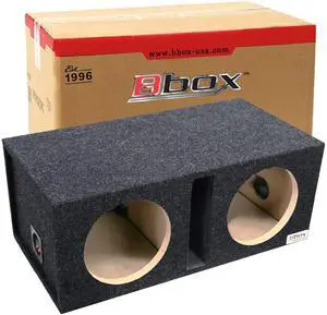 Bbox Dual 12 Inch Subwoofer Box Ported Vented Enclosure 35 Hz Tuned 1.4 Cu Ft Per Sub Pro Series Bbox Dual 12 Inch Subwoofer Box Ported Vented Enclosure 35 Hz Tuned 1.4 Cu Ft Per Sub Pro Series