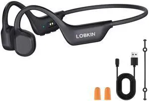 Bone Conduction Headphones Bluetooth 6.0 with Mic, IPX6 Waterproof | Open Ear Headphones 10H Playtime, Sweat Resistant, 24g Lightweight Sports Earbuds for Running Cycling Hiking (Black) Bone Conduction Headphones Bluetooth 6.0 with Mic, IPX6 Waterproof | Open Ear Headphones 10H Playtime, Sweat Resistant, 24g Lightweight Sports Earbuds for Running Cycling Hiking (Black)