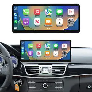 12.3" CarPlay Screen for Mercedes-Benz E Class W212 (2013-2015) | with NTG4.5/4.7 System, Ultra-Narrow Linux HD Screen, Support Wireless CarPlay, Android Auto, Mirrorlink 12.3" CarPlay Screen for Mercedes-Benz E Class W212 (2013-2015) | with NTG4.5/4.7 System, Ultra-Narrow Linux HD Screen, Support Wireless CarPlay, Android Auto, Mirrorlink