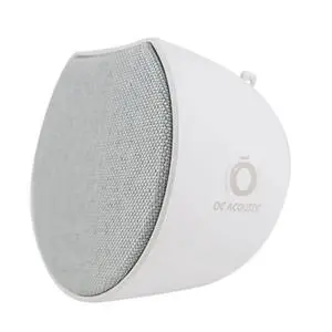 Newport Plug-in Outlet Speaker with Bluetooth 5.1 and Built-in USB Type-A Charging Port (Light Gray/White) Newport Plug-in Outlet Speaker with Bluetooth 5.1 and Built-in USB Type-A Charging Port (Light Gray/White)