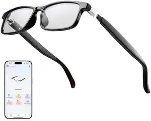 AI Translation Smart Glasses 100+ Languages Real-Time Interpreter, Bluetooth 5.4 for Music & Calls, UV and Blue Light Blocking, Lightweight and Waterproof for Travel and Business Meetings AI Translation Smart Glasses 100+ Languages Real-Time Interpreter, Bluetooth 5.4 for Music & Calls, UV and Blue Light Blocking, Lightweight and Waterproof for Travel and Business Meetings