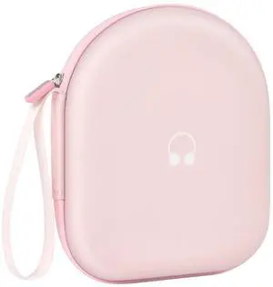 Headphone Case Compatible with JBL Tune 510BT/ 520BT/ for Sony WH-CH520/510/ for JBL Live 460NC/670NC Wireless On-Ear Headphones, Bluetooth Head Phones Protective Storage Bag for Charging Cable -Pink Headphone Case Compatible with JBL Tune 510BT/ 520BT/ for Sony WH-CH520/510/ for JBL Live 460NC/670NC Wireless On-Ear Headphones, Bluetooth Head Phones Protective Storage Bag for Charging Cable -Pink