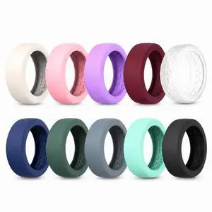 10 Pack Ring Cover for Oura Ring 5 | Elastic Soft Silicone Ring Protector for Oura Ring Gen 5, Anti-Scratch Multicolored Smart Ring Case - Small(6/7/8/9) 10 Pack Ring Cover for Oura Ring 5 | Elastic Soft Silicone Ring Protector for Oura Ring Gen 5, Anti-Scratch Multicolored Smart Ring Case - Small(6/7/8/9)