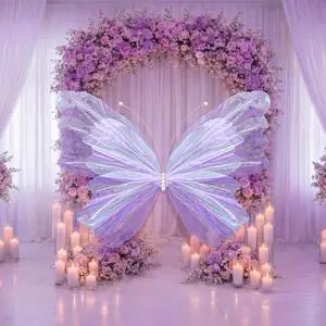 47 Inch Giant Butterfly Party Decoration Large Mariposas Grandes para Decor Big 3D Silk Butterfly Backdrop for Birthday Party Wedding Photo Booth(Purple, Classic Style) 47 Inch Giant Butterfly Party Decoration Large Mariposas Grandes para Decor Big 3D Silk Butterfly Backdrop for Birthday Party Wedding Photo Booth(Purple, Classic Style)