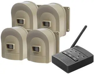 1/2 Mile Driveway Alarm Wireless Outdoor Motion Sensor System | Driveway Sensor Alert System Weatherproof Security Sensor & Detector Protect Outdoor/Indoor Property 1/2 Mile Driveway Alarm Wireless Outdoor Motion Sensor System | Driveway Sensor Alert System Weatherproof Security Sensor & Detector Protect Outdoor/Indoor Property