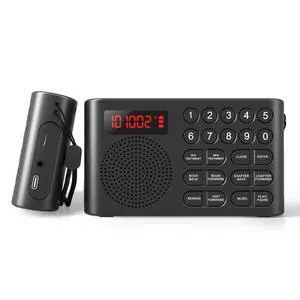KJV Audio Bible Player for Seniors & Blind, One-Button Play | Electronic Audio Bible, King James Version, New & Old Testament, Listen Anytime Anywhere, Durable & Lightweight, Ideal Gift KJV Audio Bible Player for Seniors & Blind, One-Button Play | Electronic Audio Bible, King James Version, New & Old Testament, Listen Anytime Anywhere, Durable & Lightweight, Ideal Gift