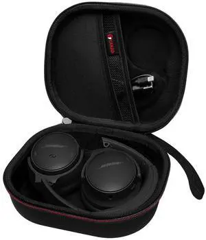 Hard Case for Bose QuietComfort, QC Ultra, QC 45, QC 35, QC45 SE, QC SE Wireless Noise Cancelling Headphones, Soundcore H30i On-Ear Headphones - Black Hard Case for Bose QuietComfort, QC Ultra, QC 45, QC 35, QC45 SE, QC SE Wireless Noise Cancelling Headphones, Soundcore H30i On-Ear Headphones - Black