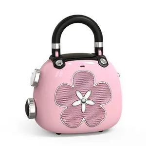 Candy 2-in-1 Mini Bluetooth Speaker, Loud Audio, Cute Backpack Charm | 8H playtime, retro purse design, clear bass, easy carry, girls' favorite accessory, women's holiday gift, pink Candy 2-in-1 Mini Bluetooth Speaker, Loud Audio, Cute Backpack Charm | 8H playtime, retro purse design, clear bass, easy carry, girls' favorite accessory, women's holiday gift, pink