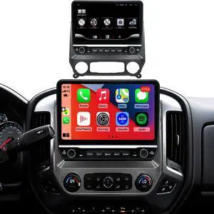 for Chevy Silverado Sierra Radio Upgrade 2014 2015 2016 2017 2018,QLED Touch Screen Stereo,8 Core CPU,Carplay Android Auto Ready,Keep OEM Camera and Steering Wheel Control for Chevy Silverado Sierra Radio Upgrade 2014 2015 2016 2017 2018,QLED Touch Screen Stereo,8 Core CPU,Carplay Android Auto Ready,Keep OEM Camera and Steering Wheel Control