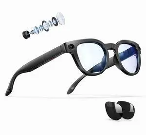 AI Smart Glasses with 8MP Camera,Real Time Translation for Men Women | Photo Capture,Object Recognition,4k Video,Recording,Open-Ear Audio,Bluetooth Calls, AI Assistant,Photochromic Lens,Life Vlog AI Smart Glasses with 8MP Camera,Real Time Translation for Men Women | Photo Capture,Object Recognition,4k Video,Recording,Open-Ear Audio,Bluetooth Calls, AI Assistant,Photochromic Lens,Life Vlog