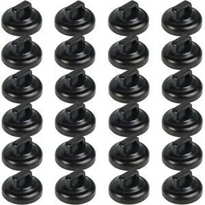 Magnet Zip Tie Mount Magnetic Zip Ties Mount Clips Base Holder Strong Multipurpose Wire Cable Holder Mount Wire Clips Management for Home Office Marine Electrical Wiring (Black, 24 Piece) Magnet Zip Tie Mount Magnetic Zip Ties Mount Clips Base Holder Strong Multipurpose Wire Cable Holder Mount Wire Clips Management for Home Office Marine Electrical Wiring (Black, 24 Piece)