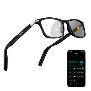 2026 Al Smart Glasses, Bluetooth Translation Glasses with 164 Languages | Color-Change Lens, Music & Call, IP65 Waterproof, Free App, Fashion Audio Glasses for Meeting Driving Travelling,Thin Temples 2026 Al Smart Glasses, Bluetooth Translation Glasses with 164 Languages | Color-Change Lens, Music & Call, IP65 Waterproof, Free App, Fashion Audio Glasses for Meeting Driving Travelling,Thin Temples