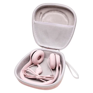 Case for Logitech H390/H391/Zone 301/H111/H570e Wired Headset Pink Hard Carrying Travel Wired Headset Case for Logitech H390/H391/Zone 301/H111/H570e & JIAMQISHI/Poly Blackwire 3220/AOC Case for Logitech H390/H391/Zone 301/H111/H570e Wired Headset Pink Hard Carrying Travel Wired Headset Case for Logitech H390/H391/Zone 301/H111/H570e & JIAMQISHI/Poly Blackwire 3220/AOC