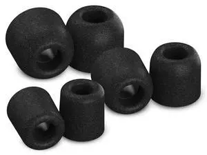 600 Core Series Memory Foam Replacement IEM Ear Tips, Black (S/M/L) | 3 Pairs, for Truthear, Sennheiser, Moondrop & More, Superior Noise Isolation, Ultimate Comfort, Secure Fit 600 Core Series Memory Foam Replacement IEM Ear Tips, Black (S/M/L) | 3 Pairs, for Truthear, Sennheiser, Moondrop & More, Superior Noise Isolation, Ultimate Comfort, Secure Fit