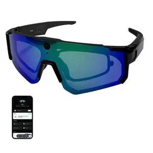 AI Camera Glasses with Bluetooth, Smart Translation & Outdoor Eyewear | 8MP AI Camera, 139-Language Translation, Smart Assistant, WiFi Transfer, Stabilized Capture for Travel & Daily Adventures AI Camera Glasses with Bluetooth, Smart Translation & Outdoor Eyewear | 8MP AI Camera, 139-Language Translation, Smart Assistant, WiFi Transfer, Stabilized Capture for Travel & Daily Adventures