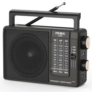 J03C AM FM Radio Portable USB C or AA Battery Operated, Home/Outdoor | Large Speaker Excellent Sound, Excellent Reception, Large Tuning Knobs, Foldable Handle, Gifts for Seniors J03C AM FM Radio Portable USB C or AA Battery Operated, Home/Outdoor | Large Speaker Excellent Sound, Excellent Reception, Large Tuning Knobs, Foldable Handle, Gifts for Seniors