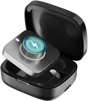 Wireless Charging Case for Oura Ring Gen 5, 4 & 3 Charger, 1000mAh Portable Travel Power Station Fits All-Sized Oura Ring 5, 4 & 3, 30-Day Runtime (Official Charger NOT Included)(Black) Wireless Charging Case for Oura Ring Gen 5, 4 & 3 Charger, 1000mAh Portable Travel Power Station Fits All-Sized Oura Ring 5, 4 & 3, 30-Day Runtime (Official Charger NOT Included)(Black)