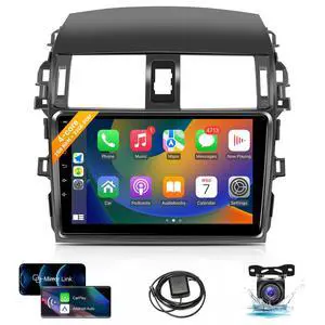 Android Car Radio for Toyota Corolla 2009 2010 2011 2012 2013 | Wireless Carplay Android Auto, 9 inch Touchscreen Corolla Stereo GPS Navigation Head Unit Bluetooth WiFi FM SWC+Backup Camera Android Car Radio for Toyota Corolla 2009 2010 2011 2012 2013 | Wireless Carplay Android Auto, 9 inch Touchscreen Corolla Stereo GPS Navigation Head Unit Bluetooth WiFi FM SWC+Backup Camera