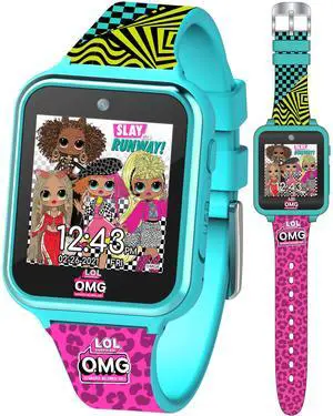 L.O.L. Surprise OMG Kids Smart Watch with Touchscreen Selfie Camera Voice Recorder Calculator and Step Counter Includes 10 Stylish Watch Faces and Built-In Games Fits Wrist Sizes 5.5" to 8" L.O.L. Surprise OMG Kids Smart Watch with Touchscreen Selfie Camera Voice Recorder Calculator and Step Counter Includes 10 Stylish Watch Faces and Built-In Games Fits Wrist Sizes 5.5" to 8"