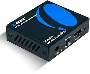 4K HDMI Audio Decoder Extractor, Downmix Audio Decoding DTS to Analog 3.5mm Jack Support Headphone/Speaker L/R Outputs or Optical SPDIF (HDA-913) 4K HDMI Audio Decoder Extractor, Downmix Audio Decoding DTS to Analog 3.5mm Jack Support Headphone/Speaker L/R Outputs or Optical SPDIF (HDA-913)