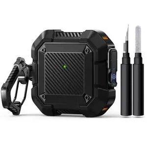 for AirPods 4 Case, Compatible with Apple AirPods 4th Generation Case Cover with Secure Lock& Keychain &Cleaner Kit, Full Body Shockproof Protective Case Hard Shell (2024) for AirPods 4 Case, Compatible with Apple AirPods 4th Generation Case Cover with Secure Lock& Keychain &Cleaner Kit, Full Body Shockproof Protective Case Hard Shell (2024)
