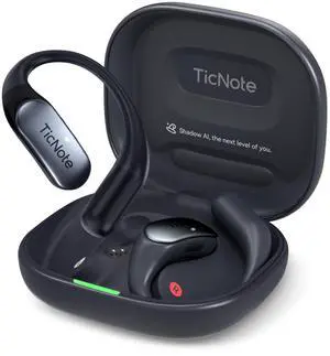 TicNote Pods Wearable AI Voice Recorder with 4G, No Phone Needed, Voice Activated, AI Transcription & Translation,Auto Transcription & Meeting Notes,120+ Languages, 5-Hour Battery,Blue TicNote Pods Wearable AI Voice Recorder with 4G, No Phone Needed, Voice Activated, AI Transcription & Translation,Auto Transcription & Meeting Notes,120+ Languages, 5-Hour Battery,Blue