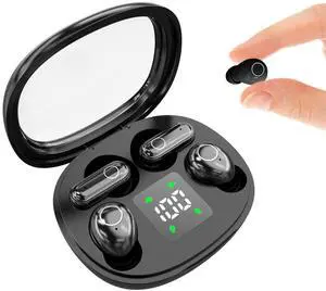 Mini Wireless Sleep Earphones, Designed for Side Sleepers Invisible Flat Earbuds, Comfortable for Small Ears, Discreet in-Ear Design, Skin-Friendly, Ideal for Women and Work Use (Black) Mini Wireless Sleep Earphones, Designed for Side Sleepers Invisible Flat Earbuds, Comfortable for Small Ears, Discreet in-Ear Design, Skin-Friendly, Ideal for Women and Work Use (Black)