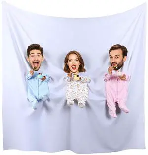 Baby Shower Game Feed Me Baby Funniest Game Ever for Gender Reveals Feed Blindfolded Shower Funny Activities Gender Reveals Party Supplies Boy or Girl Banner Backdrop Photo Prop(3 Group) Baby Shower Game Feed Me Baby Funniest Game Ever for Gender Reveals Feed Blindfolded Shower Funny Activities Gender Reveals Party Supplies Boy or Girl Banner Backdrop Photo Prop(3 Group)