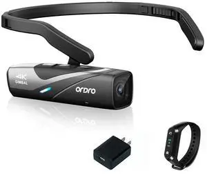 EP8 Head Mounted Camera, 4K 60FPS Video Camera | 2-Axis Gimbal Stabilizer | Wearable Camcorder for Vlogging | WiFi & Remote Control | Includes 64GB Card EP8 Head Mounted Camera, 4K 60FPS Video Camera | 2-Axis Gimbal Stabilizer | Wearable Camcorder for Vlogging | WiFi & Remote Control | Includes 64GB Card