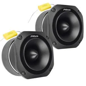 TW700Ti Black 4 Inch Titanium Bullet Tweeter TW700Ti 240 Watts, 8 Ohm Super Tweeter, Built-in Capacitor Pro Audio High Frequency Driver (2 Tweeters) TW700Ti Black 4 Inch Titanium Bullet Tweeter TW700Ti 240 Watts, 8 Ohm Super Tweeter, Built-in Capacitor Pro Audio High Frequency Driver (2 Tweeters)