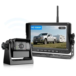 Wireless WiFi Magnetic Backup Camera 7" IPS Monitor HD 1080P Rechargeable Battery No Wiring - Rear View Reverse Monitoring Hitch Camera for Car Truck Pickup RV Camper 5th Wheel Horse Boat Trailer Wireless WiFi Magnetic Backup Camera 7" IPS Monitor HD 1080P Rechargeable Battery No Wiring - Rear View Reverse Monitoring Hitch Camera for Car Truck Pickup RV Camper 5th Wheel Horse Boat Trailer