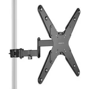 TV Pole Mount, Full Motion Universal TV Bracket, VESA 75x75 to 400x400, Fits TVs and Monitors 32" - 55", Clamp Fits Poles from 1.1" to 1.96", Extendable Arm, for POS, Trade Shows, Gazebo TV Pole Mount, Full Motion Universal TV Bracket, VESA 75x75 to 400x400, Fits TVs and Monitors 32" - 55", Clamp Fits Poles from 1.1" to 1.96", Extendable Arm, for POS, Trade Shows, Gazebo