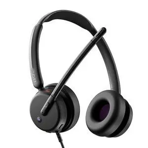 Impact 460T Binaural On-Ear USB C and USB A Wired Headset with Dual Noise-Canceling Mics, Microsoft Teams Certified, Plug-and-Play, Ideal for Office, Remote Work, Zoom & Business Calls Impact 460T Binaural On-Ear USB C and USB A Wired Headset with Dual Noise-Canceling Mics, Microsoft Teams Certified, Plug-and-Play, Ideal for Office, Remote Work, Zoom & Business Calls