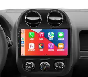 Car Radio for Jeep Compass Patriot 2010-2016 10.1 inch Touch Screen 64G ROM | Android 13 2G RAM 64G ROM Carplay/Android Auto/Mirror Link/SWC/Bluetooth/WiFi AHD Backup Camera Car Radio for Jeep Compass Patriot 2010-2016 10.1 inch Touch Screen 64G ROM | Android 13 2G RAM 64G ROM Carplay/Android Auto/Mirror Link/SWC/Bluetooth/WiFi AHD Backup Camera