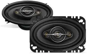 A-Series Standard TS-A4671F 4" x 6" 4-Way Coaxial Speakers 210W Max | Great Stock Replacement, Balanced Sound + Smooth Treble, Enhanced Bass A-Series Standard TS-A4671F 4" x 6" 4-Way Coaxial Speakers 210W Max | Great Stock Replacement, Balanced Sound + Smooth Treble, Enhanced Bass