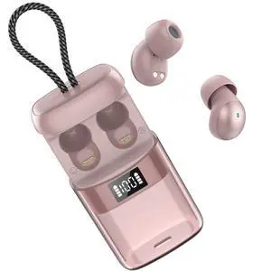 Sleep Earbuds Bluetooth 6.0 in Ear, 2026 New Mini Sleep Headphones with Sleep Monitor and APP, Sleepbuds for Side Sleepers, 48H Playtime Sleep Earphones with Personal Alarm/Small Earplugs, Rose Gold Sleep Earbuds Bluetooth 6.0 in Ear, 2026 New Mini Sleep Headphones with Sleep Monitor and APP, Sleepbuds for Side Sleepers, 48H Playtime Sleep Earphones with Personal Alarm/Small Earplugs, Rose Gold