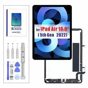 for iPad Air 5 5th Gen (2022) Air 4 4th (2020) 10.9 LCD Screen Replacement LCD Display for A2588 A2589 A2591/ A2072 A2316 A2324 A2325 LCD Display Touch Screen Digitizer Full Assembly with Tools for iPad Air 5 5th Gen (2022) Air 4 4th (2020) 10.9 LCD Screen Replacement LCD Display for A2588 A2589 A2591/ A2072 A2316 A2324 A2325 LCD Display Touch Screen Digitizer Full Assembly with Tools