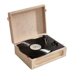 Coryphaeus Vinyl Record Player 3-Speed Bluetooth Input and Output Built-in Speakers with Magnetic Cartridge Auto Off (Flora Engraved) Coryphaeus Vinyl Record Player 3-Speed Bluetooth Input and Output Built-in Speakers with Magnetic Cartridge Auto Off (Flora Engraved)