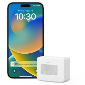 Smart Motion Sensor, Wireless Hygrometer, Thermometer, Works with Apple HomeKit, Smart Home Automation, PIR Motion Detector-Thread ((iOS 17.4 and Above is Required) Smart Motion Sensor, Wireless Hygrometer, Thermometer, Works with Apple HomeKit, Smart Home Automation, PIR Motion Detector-Thread ((iOS 17.4 and Above is Required)